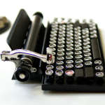 Qwerkywriter : un clavier de machine à écrire sans fil
